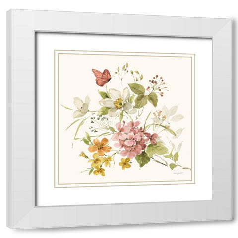 Blessed by Nature IX White Modern Wood Framed Art Print with Double Matting by Audit, Lisa