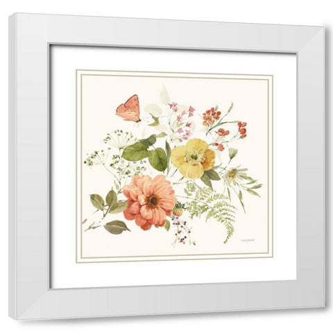 Blessed by Nature XII White Modern Wood Framed Art Print with Double Matting by Audit, Lisa