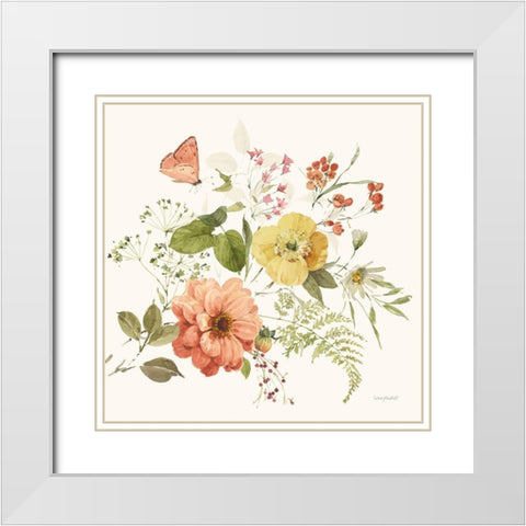 Blessed by Nature XII White Modern Wood Framed Art Print with Double Matting by Audit, Lisa