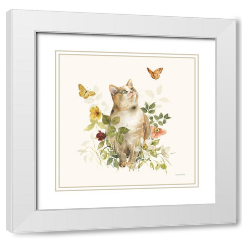 Blessed by Nature XIII White Modern Wood Framed Art Print with Double Matting by Audit, Lisa