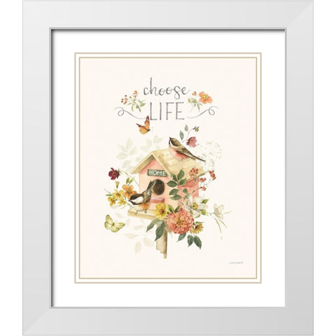 Blessed by Nature XV White Modern Wood Framed Art Print with Double Matting by Audit, Lisa