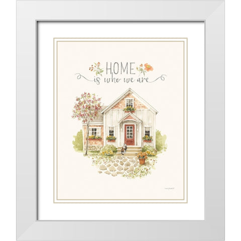 Blessed by Nature XVI White Modern Wood Framed Art Print with Double Matting by Audit, Lisa