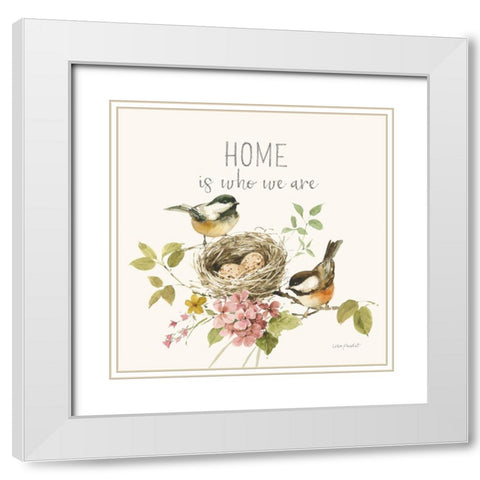 Blessed by Nature XVII White Modern Wood Framed Art Print with Double Matting by Audit, Lisa