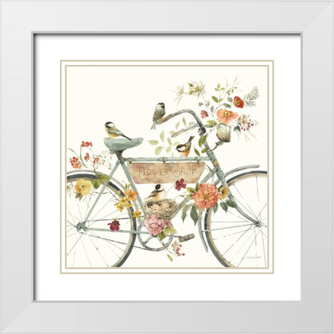 Blessed by Nature XXVIII White Modern Wood Framed Art Print with Double Matting by Audit, Lisa