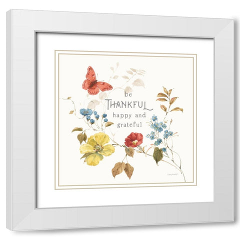 Countryside VII White Modern Wood Framed Art Print with Double Matting by Audit, Lisa