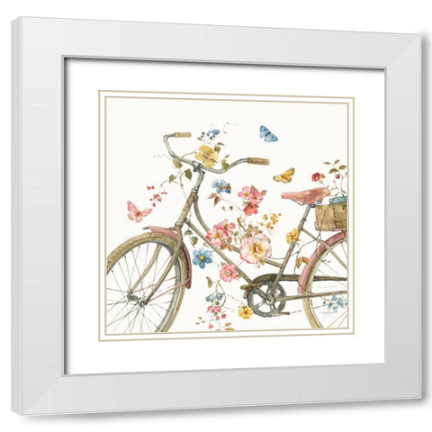 Countryside XXXVI White Modern Wood Framed Art Print with Double Matting by Audit, Lisa