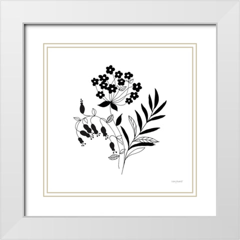 Night And Day 02 White Modern Wood Framed Art Print with Double Matting by Audit, Lisa