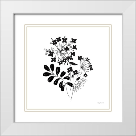 Night And Day 03 White Modern Wood Framed Art Print with Double Matting by Audit, Lisa