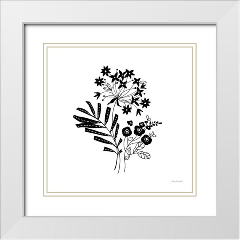 Night And Day 04 White Modern Wood Framed Art Print with Double Matting by Audit, Lisa