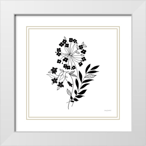 Night And Day 05 White Modern Wood Framed Art Print with Double Matting by Audit, Lisa