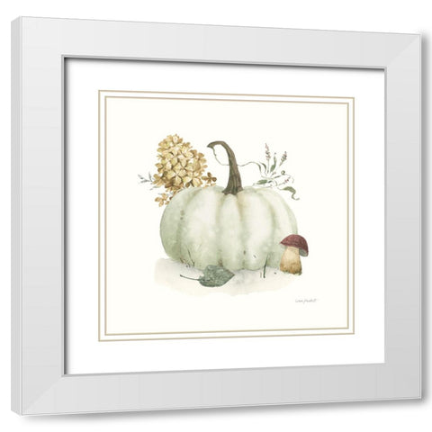 Seasons Study XIV White Modern Wood Framed Art Print with Double Matting by Audit, Lisa