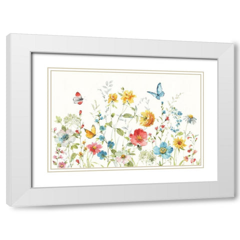 Shine Bright II White Modern Wood Framed Art Print with Double Matting by Audit, Lisa