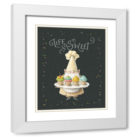 Sweet Little Pleasures III on Black White Modern Wood Framed Art Print with Double Matting by Audit, Lisa