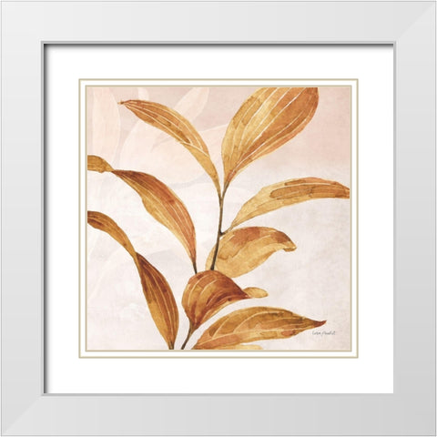 Terra 03 White Modern Wood Framed Art Print with Double Matting by Audit, Lisa