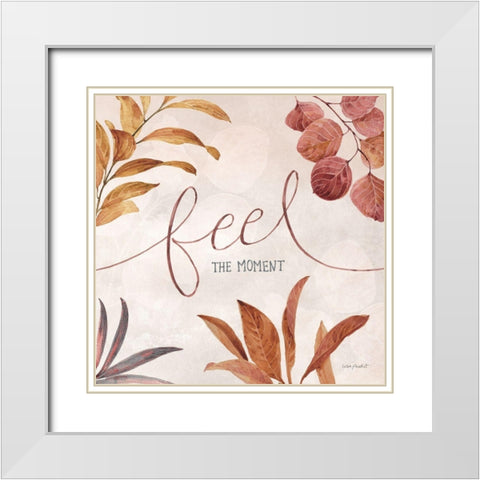 Terra 08 White Modern Wood Framed Art Print with Double Matting by Audit, Lisa