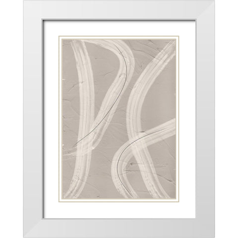 Liminal No.2 White Modern Wood Framed Art Print with Double Matting by Ratcliffe, Tiffany