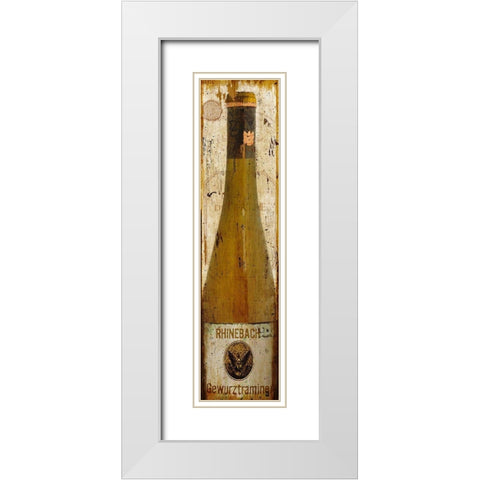 European Sample I-b White Modern Wood Framed Art Print with Double Matting by Art Licensing Studio