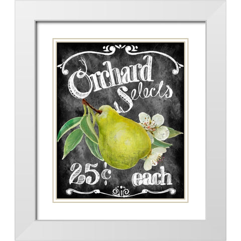 Orchard Selects White Modern Wood Framed Art Print with Double Matting by Art Licensing Studio