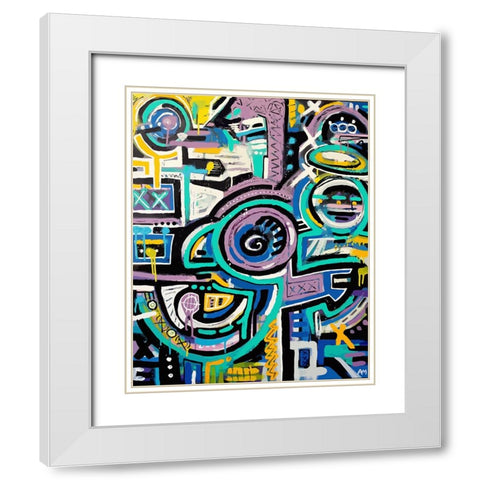 Totem 2025 White Modern Wood Framed Art Print with Double Matting by Mcilwaine, Alloyius