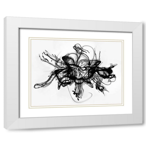 Alchemy White Modern Wood Framed Art Print with Double Matting by Heine, Ben