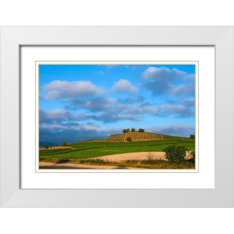 Santiago de Compostela pilgrimage - 6 White Modern Wood Framed Art Print with Double Matting by Heine, Ben