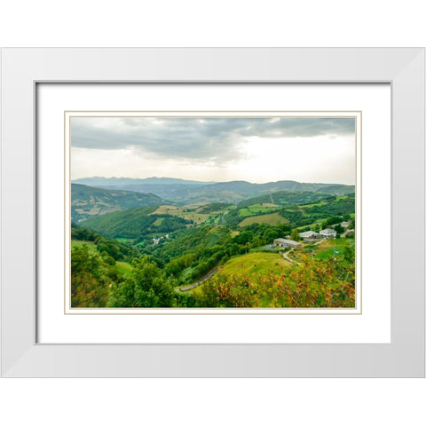 Santiago de Compostela pilgrimage - 235 White Modern Wood Framed Art Print with Double Matting by Heine, Ben