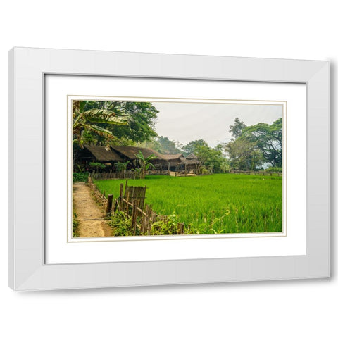 Thailand - 16 White Modern Wood Framed Art Print with Double Matting by Heine, Ben