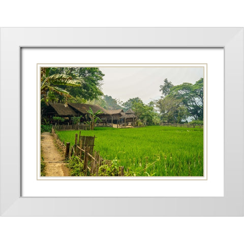Thailand - 16 White Modern Wood Framed Art Print with Double Matting by Heine, Ben