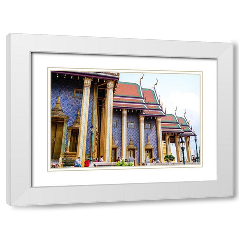 Thailand - 24 White Modern Wood Framed Art Print with Double Matting by Heine, Ben