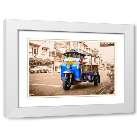 Thailand - 72 White Modern Wood Framed Art Print with Double Matting by Heine, Ben