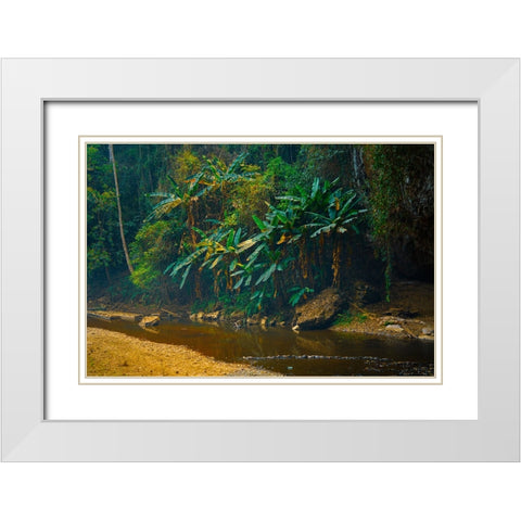 Thailand - 104 White Modern Wood Framed Art Print with Double Matting by Heine, Ben
