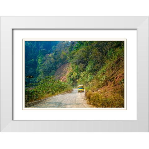 Thailand - 166 White Modern Wood Framed Art Print with Double Matting by Heine, Ben