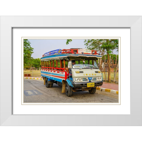 Thailand - 183 White Modern Wood Framed Art Print with Double Matting by Heine, Ben