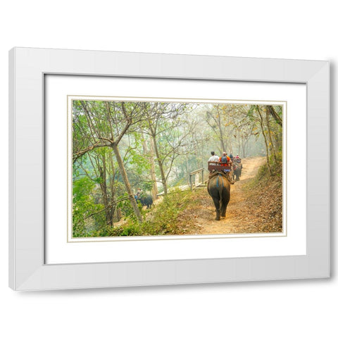 Thailand - 319 White Modern Wood Framed Art Print with Double Matting by Heine, Ben
