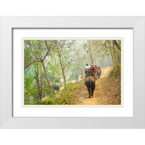 Thailand - 319 White Modern Wood Framed Art Print with Double Matting by Heine, Ben