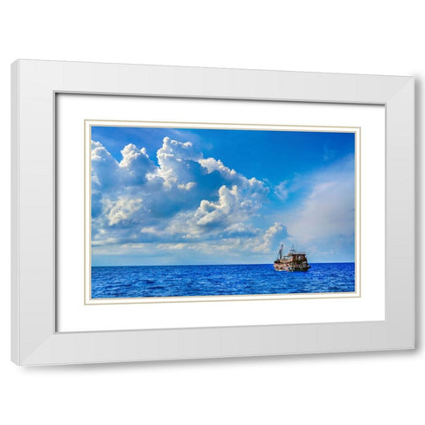 Thailand - 393 White Modern Wood Framed Art Print with Double Matting by Heine, Ben