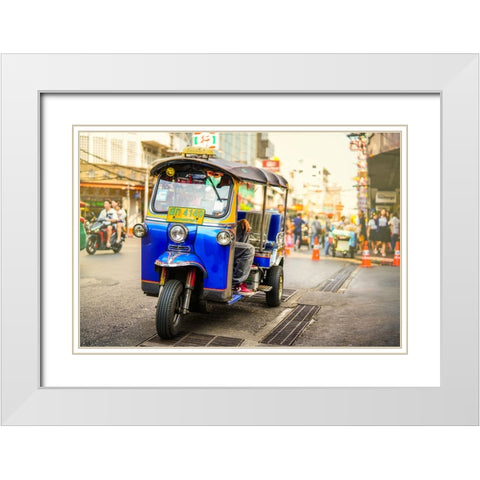 Thailand - 439 White Modern Wood Framed Art Print with Double Matting by Heine, Ben