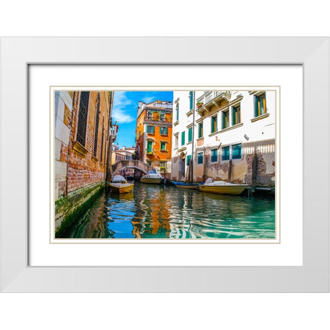 _SAM0717 White Modern Wood Framed Art Print with Double Matting by Heine, Ben