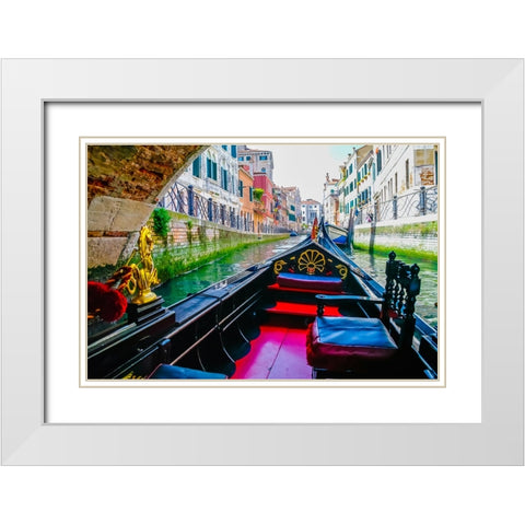 _SAM0741 White Modern Wood Framed Art Print with Double Matting by Heine, Ben