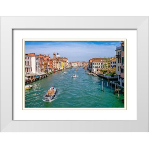 _SAM0772 White Modern Wood Framed Art Print with Double Matting by Heine, Ben
