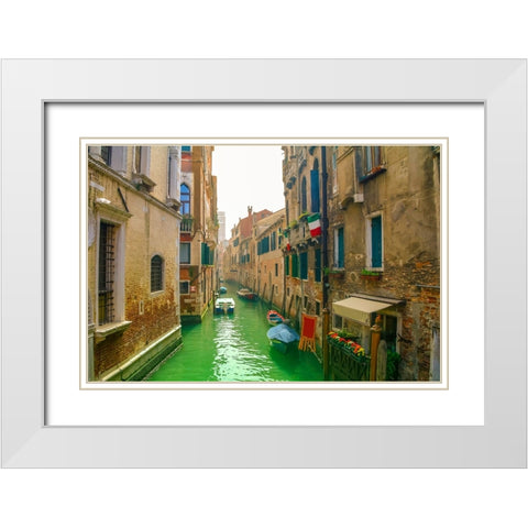 _SAM0871 White Modern Wood Framed Art Print with Double Matting by Heine, Ben