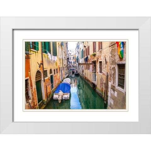 _SAM0887 White Modern Wood Framed Art Print with Double Matting by Heine, Ben