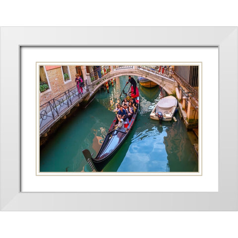 _SAM0924 White Modern Wood Framed Art Print with Double Matting by Heine, Ben