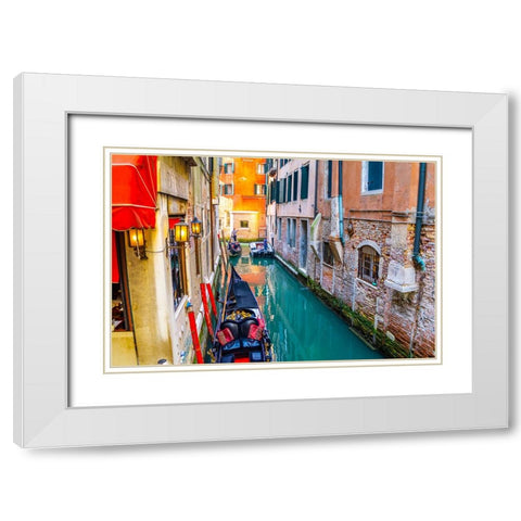 _SAM0949 White Modern Wood Framed Art Print with Double Matting by Heine, Ben