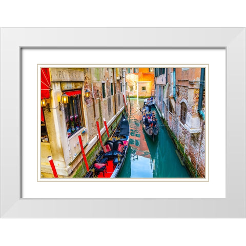 _SAM0952 White Modern Wood Framed Art Print with Double Matting by Heine, Ben