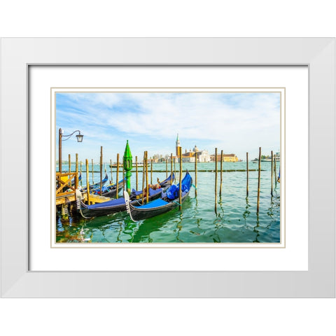_SAM0996 White Modern Wood Framed Art Print with Double Matting by Heine, Ben