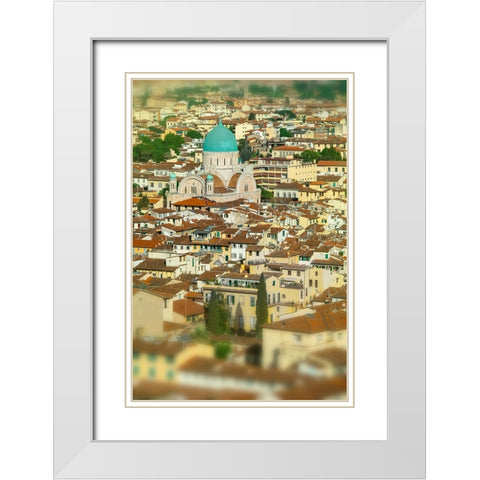 _SAM1429 White Modern Wood Framed Art Print with Double Matting by Heine, Ben