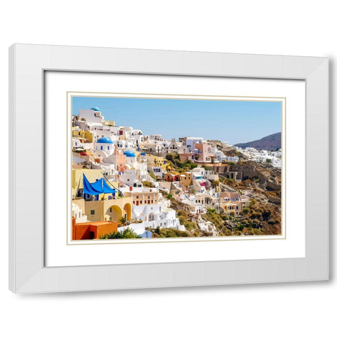 _SAM4267 White Modern Wood Framed Art Print with Double Matting by Heine, Ben