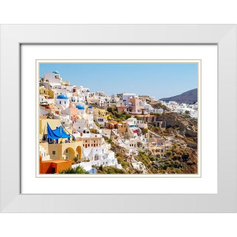 _SAM4267 White Modern Wood Framed Art Print with Double Matting by Heine, Ben