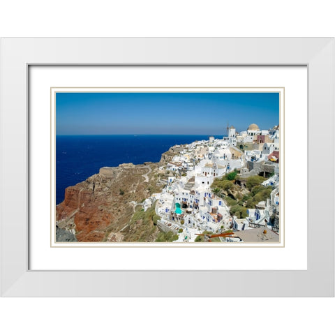 _SAM4268 White Modern Wood Framed Art Print with Double Matting by Heine, Ben